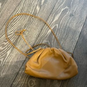 BOTTEGA VENETA
Caramel 'The Mini Pouch' Clutch
